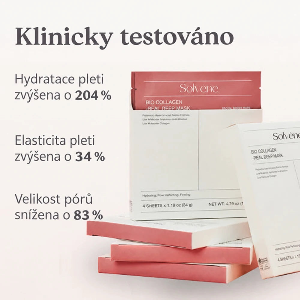 Klinicky testováno: hydratace pleti zvýšena o 204 %