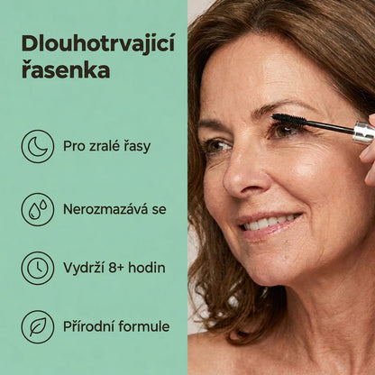 Dlouhotrvající řasenka pro zralé řasy